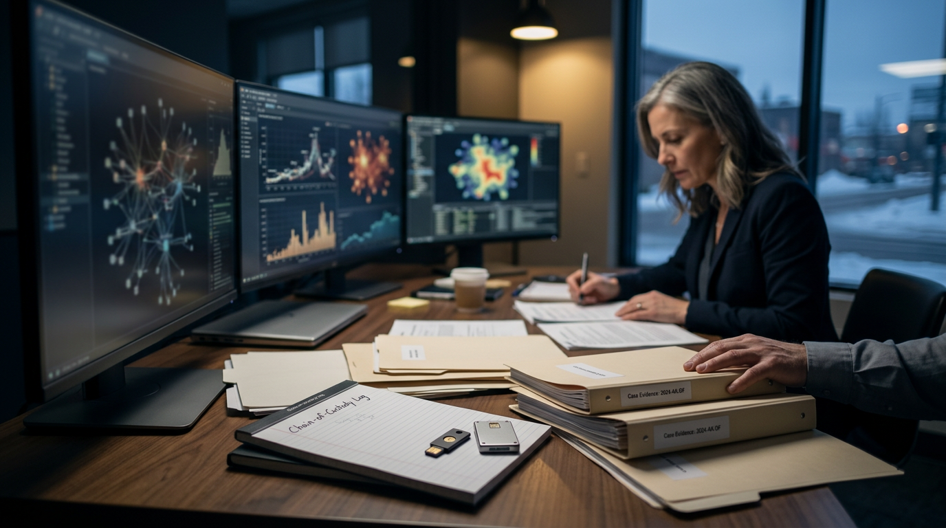 Investment scam and pig butchering fraud investigation on a blockchain forensics workstation — Alaska cryptocurrency fraud re Investment scam and pig butchering fraud investigation on a blockchain forensics workstation — Alaska cryptocurrency fraud re