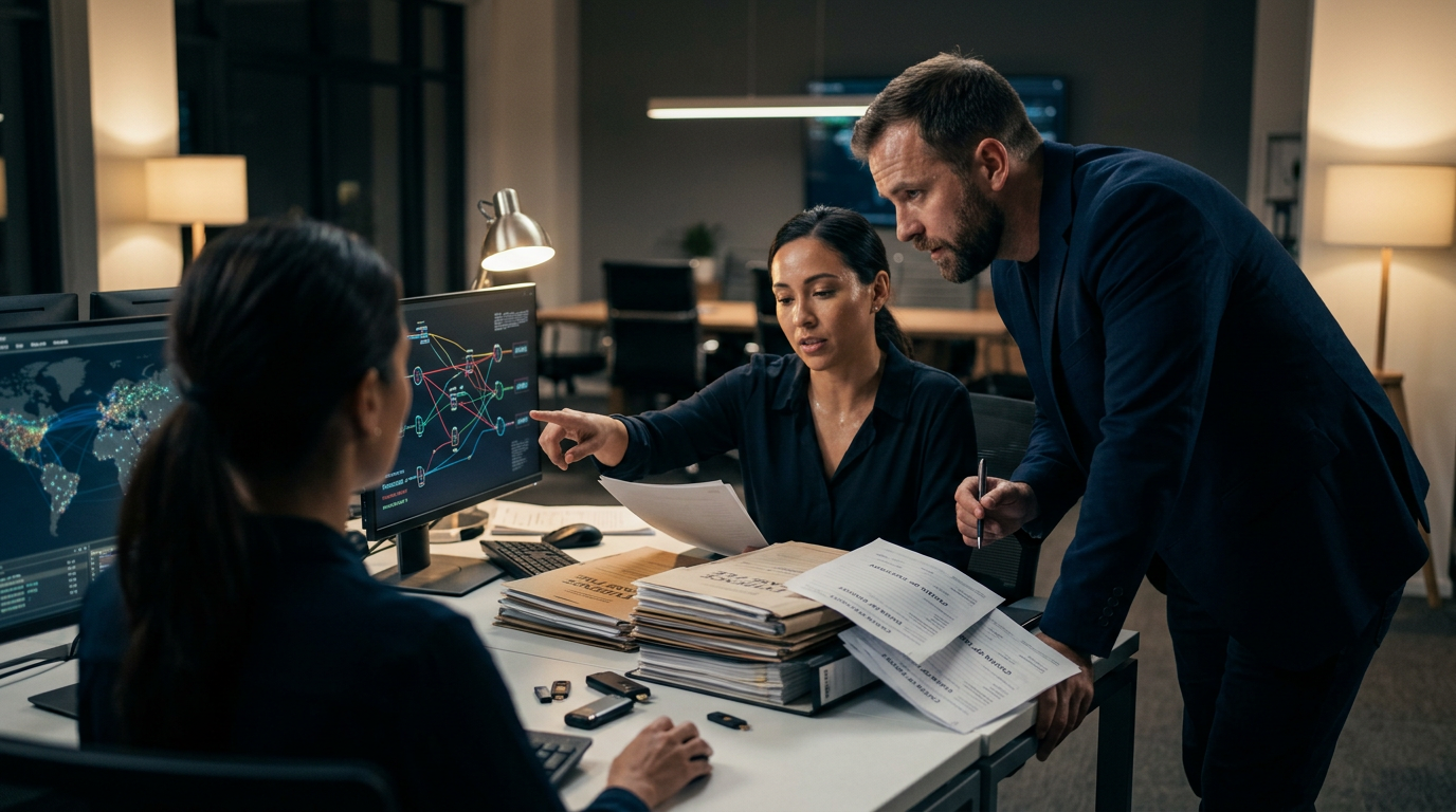 Investment scam and pig butchering fraud investigation on a blockchain forensics workstation — business email compromise cryp Investment scam and pig butchering fraud investigation on a blockchain forensics workstation — business email compromise cryp