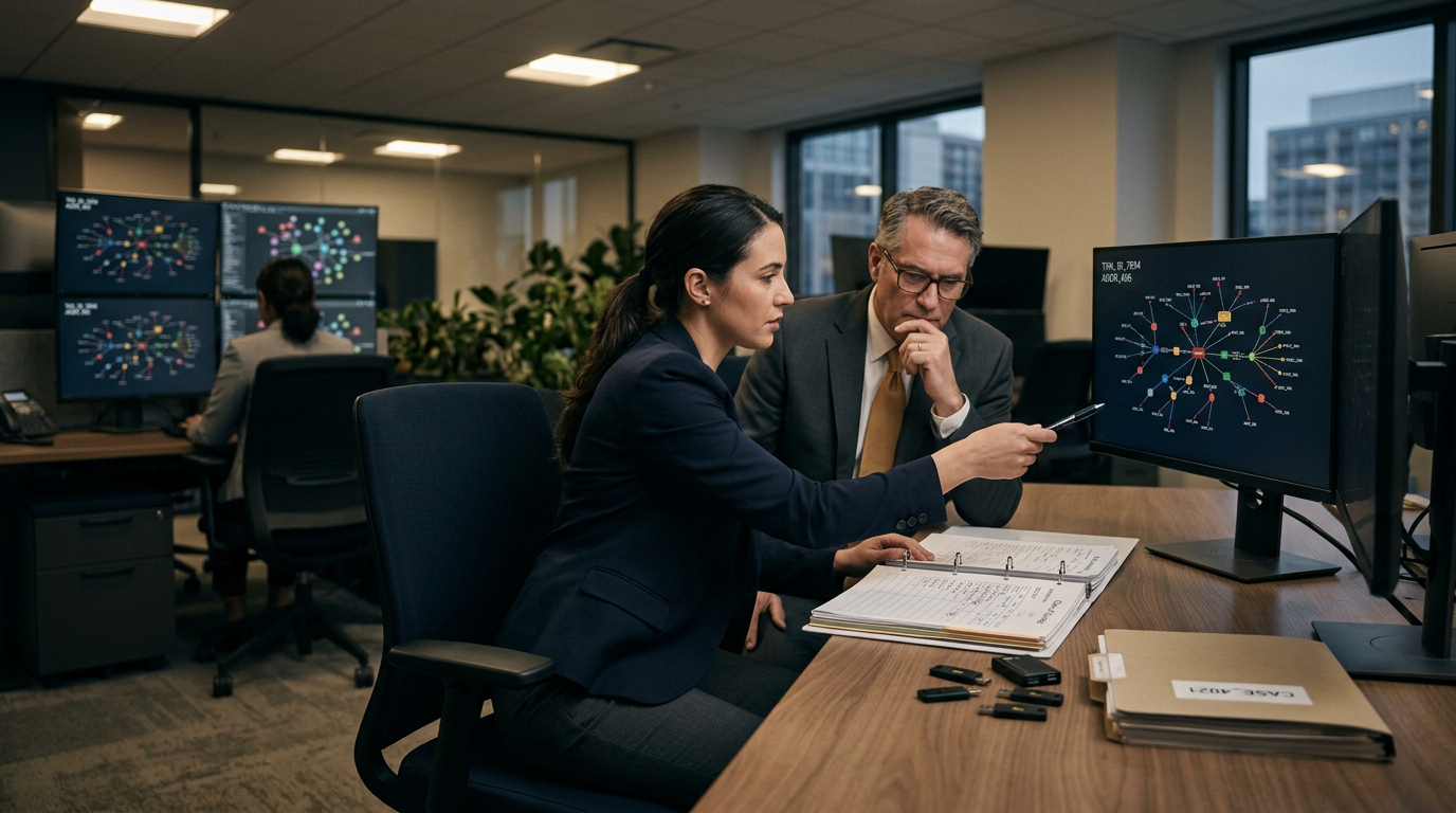 Blockchain forensic analyst tracing stolen cryptocurrency transactions across exchanges and mixers — crypto attorney selectio Blockchain forensic analyst tracing stolen cryptocurrency transactions across exchanges and mixers — crypto attorney selectio