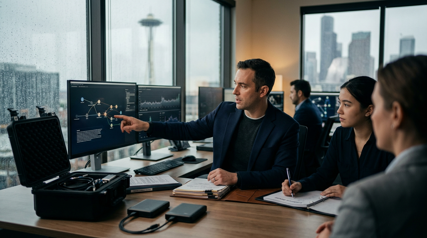Compromised cryptocurrency wallet incident response with hardware wallet and forensic notes — crypto fraud investigator Seatt