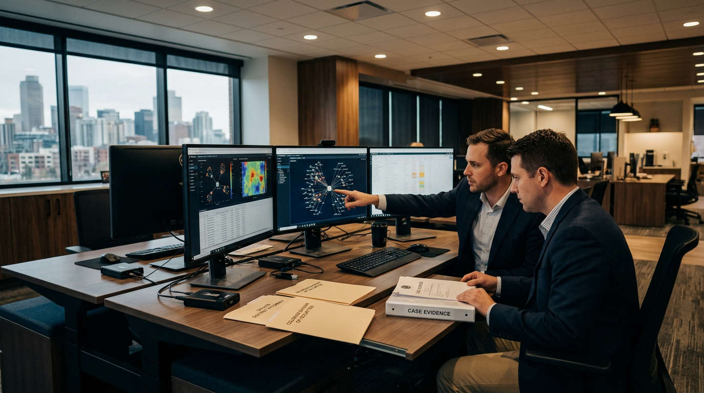 Global cross-jurisdictional cryptocurrency tracing network illustration across exchanges — crypto recovery service Denver inv Global cross-jurisdictional cryptocurrency tracing network illustration across exchanges — crypto recovery service Denver inv