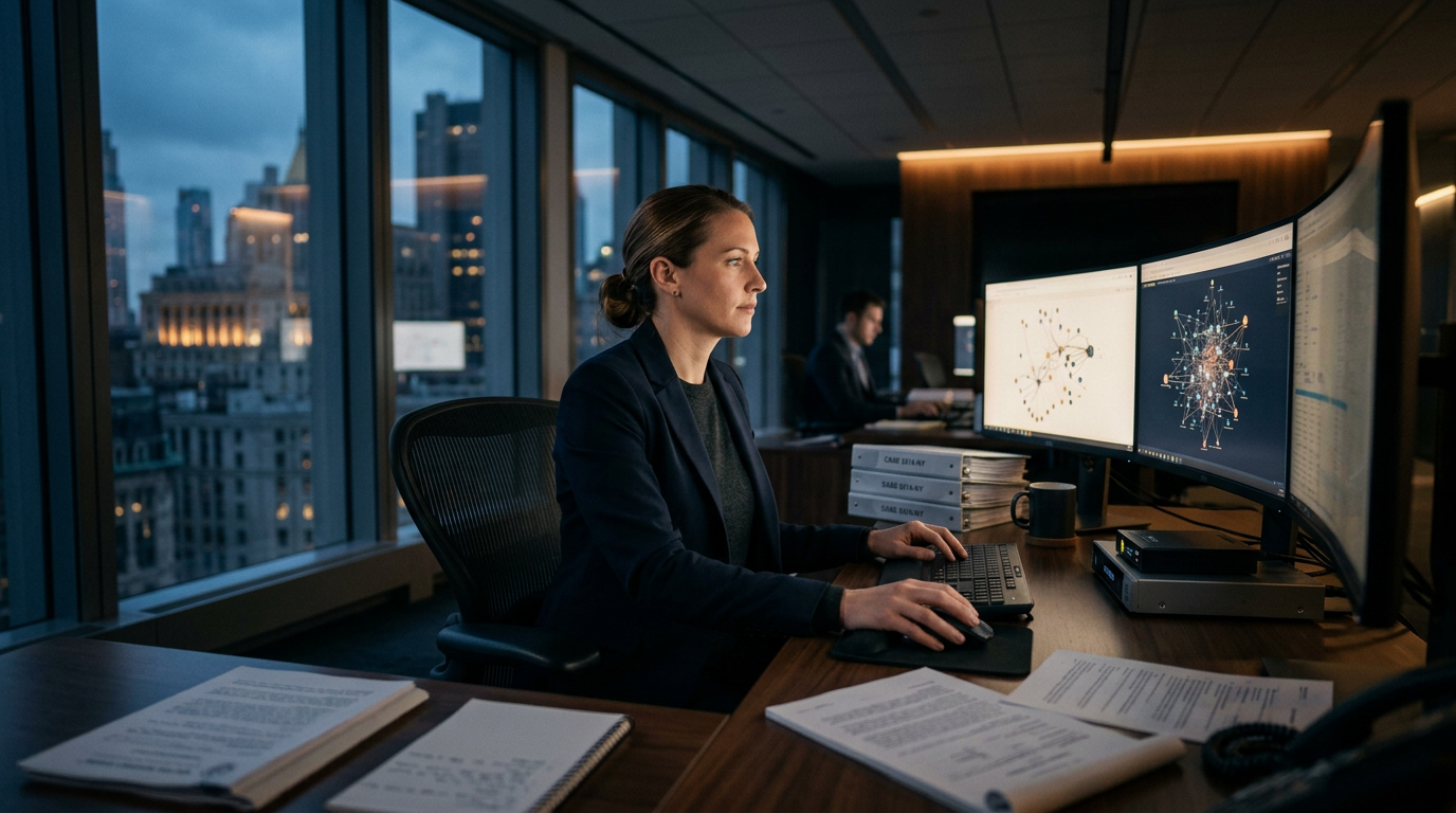 Blockchain forensic analyst tracing stolen cryptocurrency transactions across exchanges and mixers — crypto recovery service 