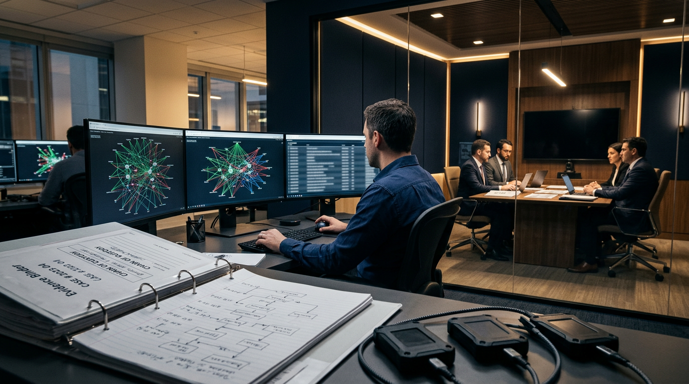 Compromised cryptocurrency wallet incident response with hardware wallet and forensic notes — crypto tracing timeline investi