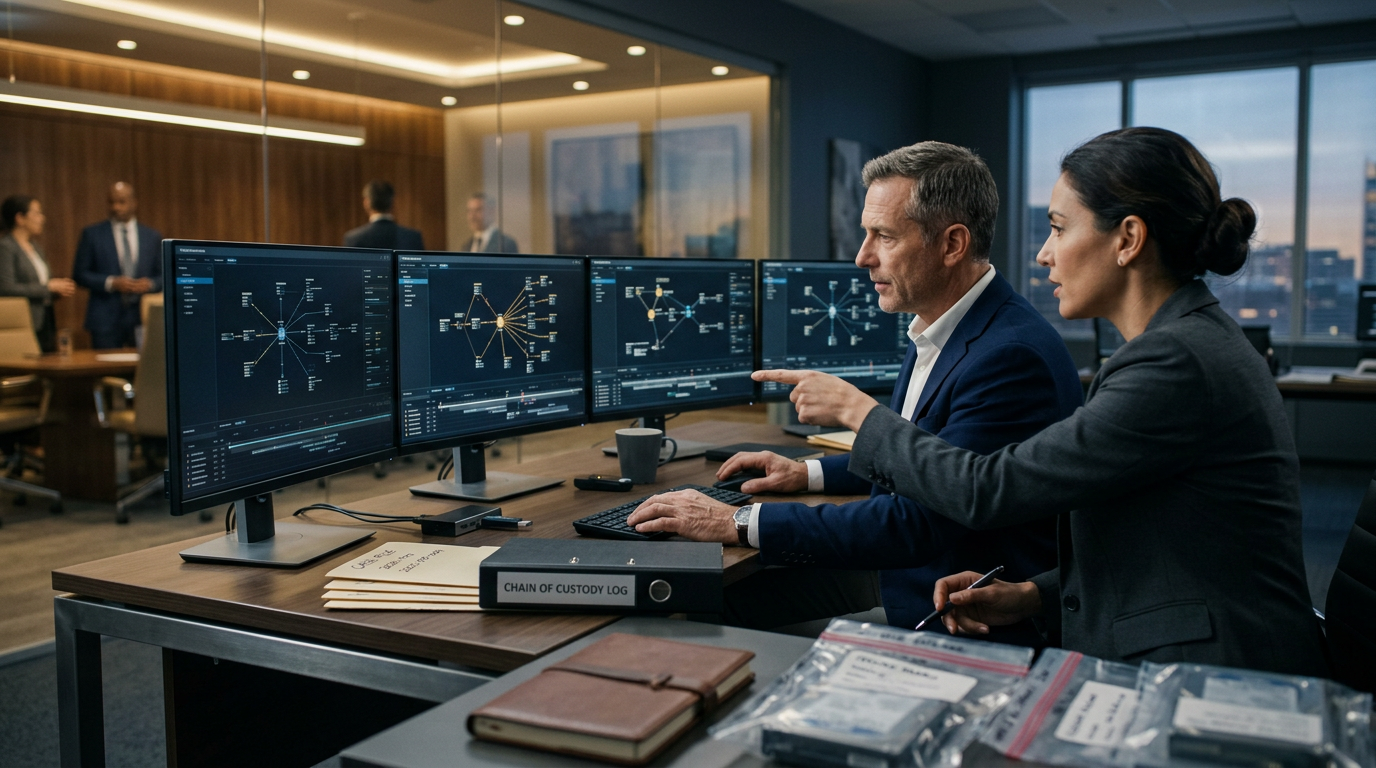Investment scam and pig butchering fraud investigation on a blockchain forensics workstation — escrow scam crypto investigati Investment scam and pig butchering fraud investigation on a blockchain forensics workstation — escrow scam crypto investigati