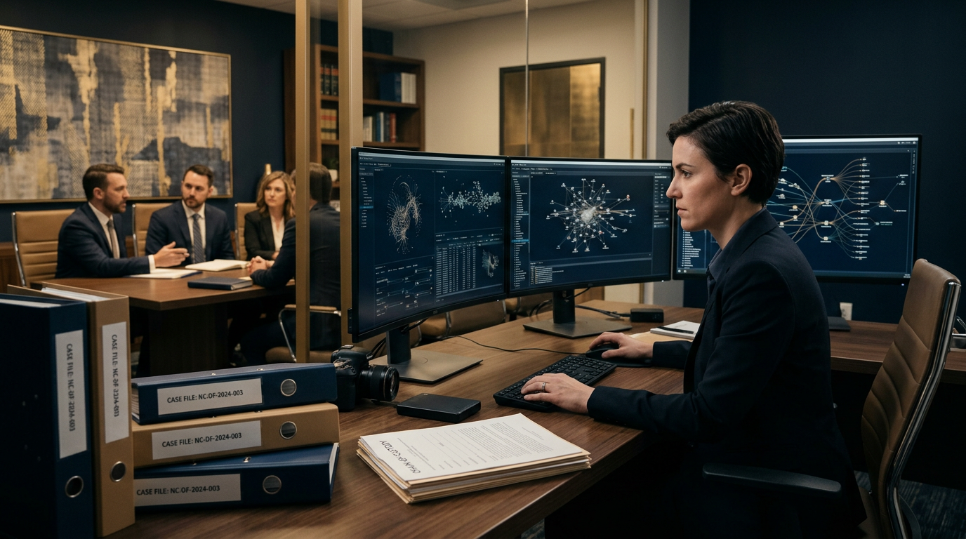 Analyzing evidence to fulfill North Carolina cryptocurrency fraud reporting requirements in a legal office. Analyzing evidence to fulfill North Carolina cryptocurrency fraud reporting requirements in a legal office.