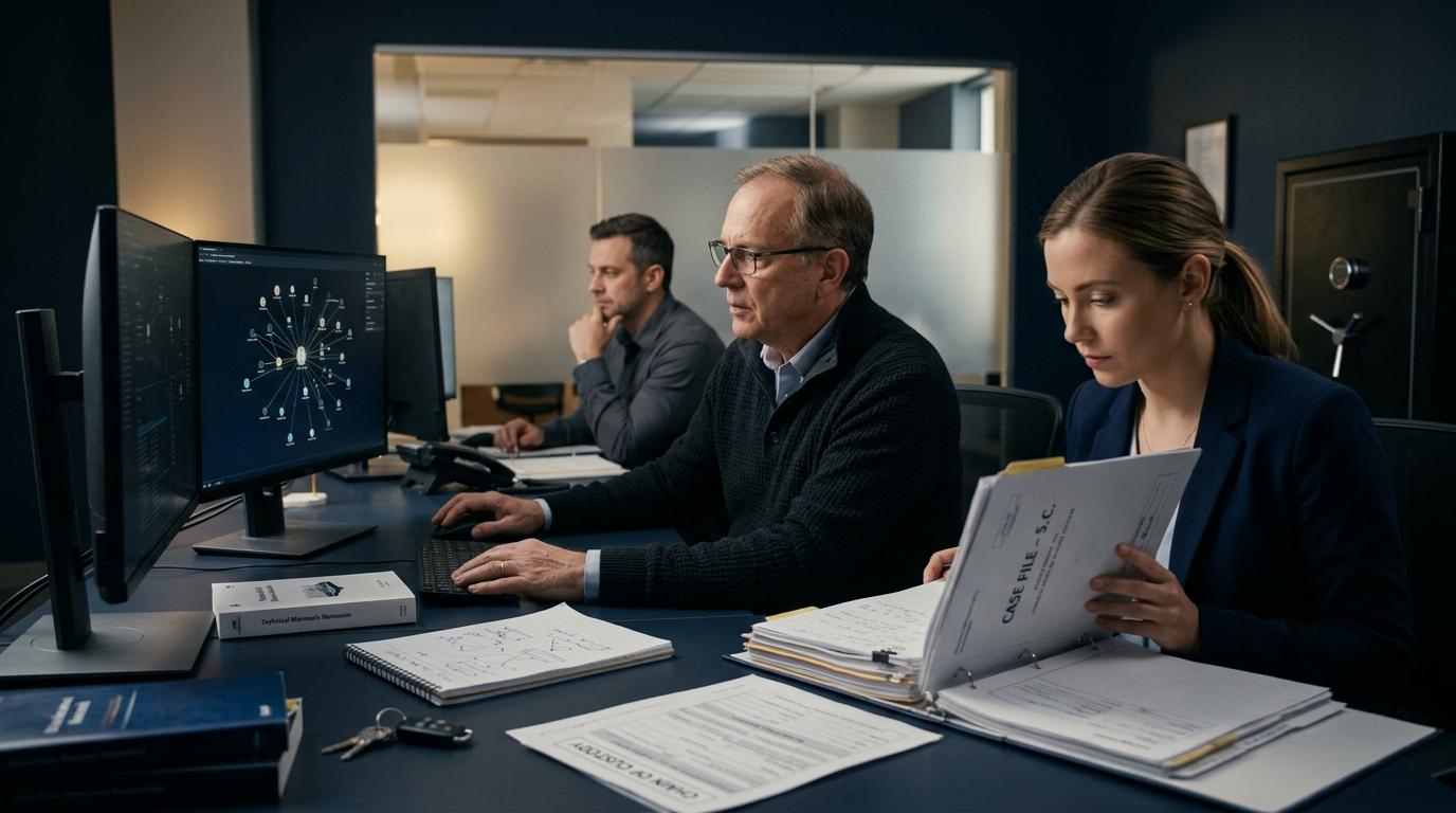 Secure chain-of-custody handling of digital cryptocurrency evidence for legal proceedings — South Carolina cryptocurrency fra