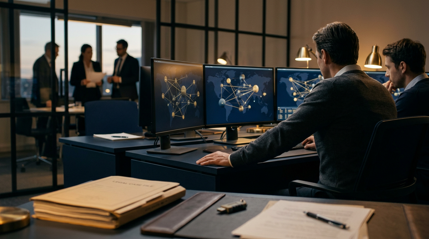Aegis Financial Forensics analysts collaborating on a cryptocurrency fraud tracing case — usdt scam recovery investigation Aegis Financial Forensics analysts collaborating on a cryptocurrency fraud tracing case — usdt scam recovery investigation