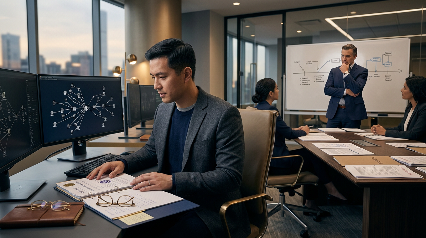 Forensic investigator analyzing what is a stablecoin freeze mechanism on a public blockchain ledger. Forensic investigator analyzing what is a stablecoin freeze mechanism on a public blockchain ledger.
