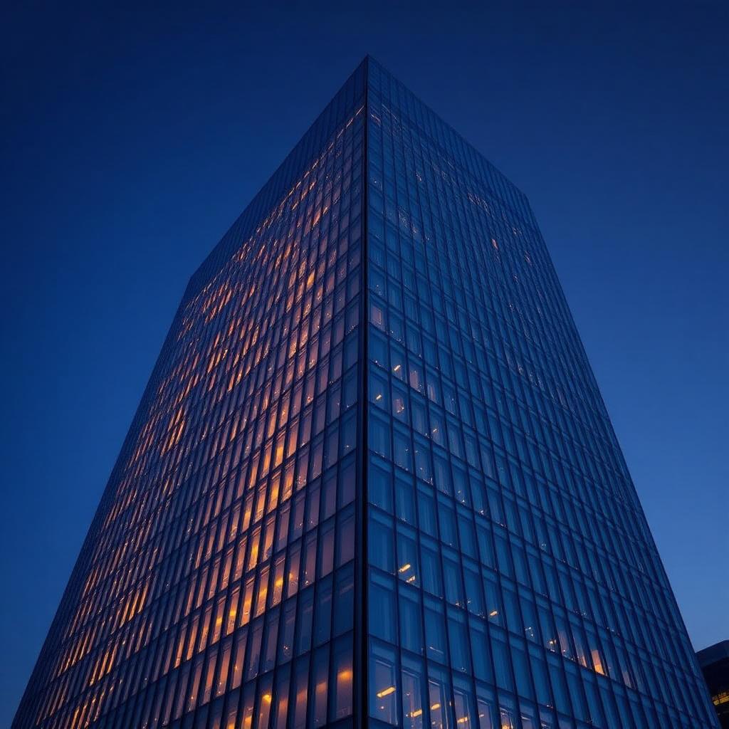 Modern corporate exchange headquarters where Aegis Financial Forensics supports VASP incident response and compliance